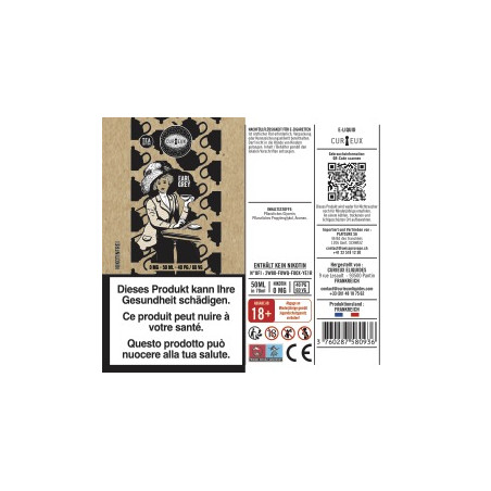 Earl Grey - Shortfill Format - Tea Edition by Curieux | 50ml