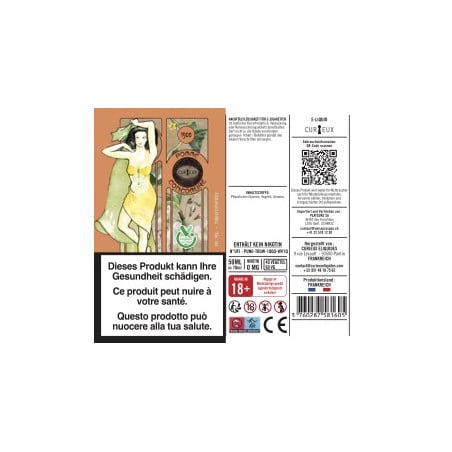 Apfel Gurke - Shortfill Format - Édition 1900 by Curieux | 50ml