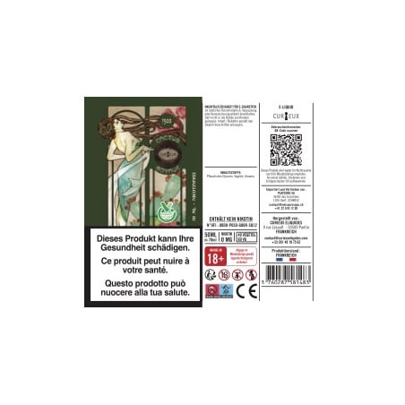 Kaktus Guave - Shortfill Format - Édition 1900 by Curieux | 50ml