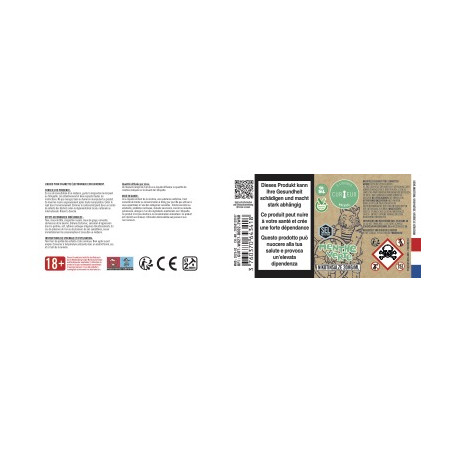 Grüne Minze - Nikotinsalze - Édition Natural by Curieux | 10ml