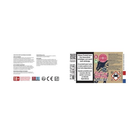 Dragon Fruit - Nicotine Salt - Édition Natural by Curieux| 10ml