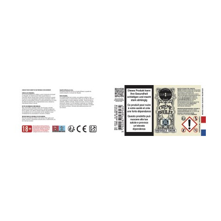 Crème Brûlée - Sels de nicotine - Édition Dessert by Curieux | 10ml