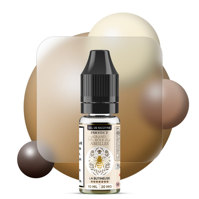 La Butineuse - Nicotine Salts - Le Grand Rôle des Abeilles by Protect | 10 ml