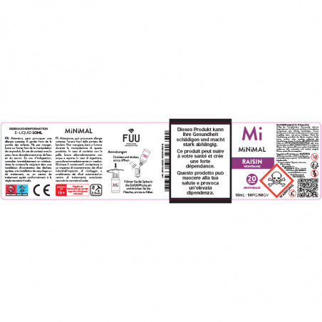 Traube - Nikotinsalze - Minimal By The FUU | 10ml