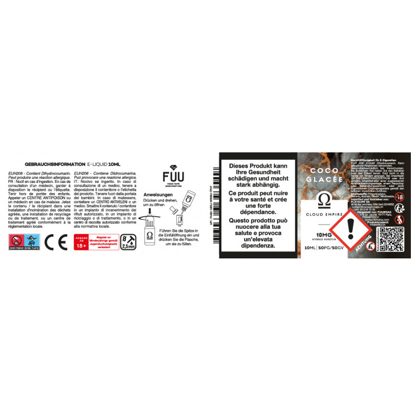 Coco Glacée - Cloud Empire by Fuu | 10 ml