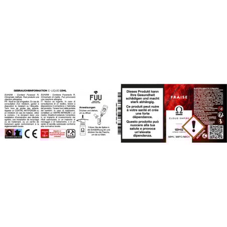 Erdbeere - Cloud Empire by Fuu | 10 ml