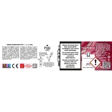 Framboise - Cloud Empire by Fuu | 10 ml