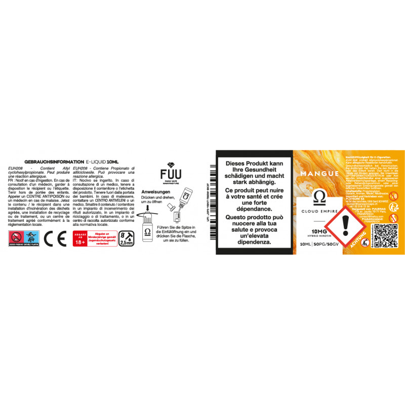 Mangue - Cloud Empire by Fuu | 10 ml