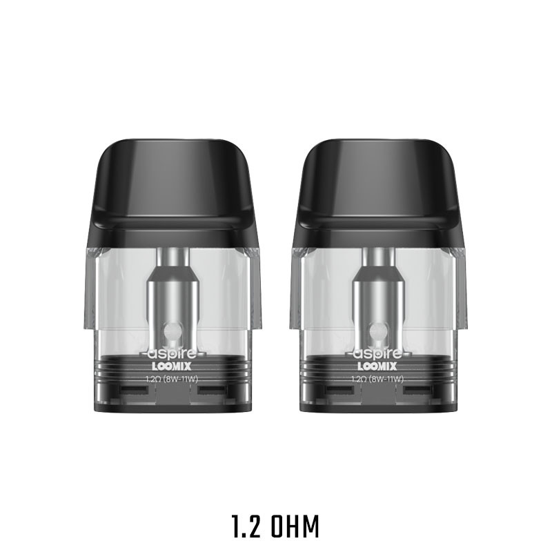 Loomix 3ml Cartridges - Aspire | x2 Pack