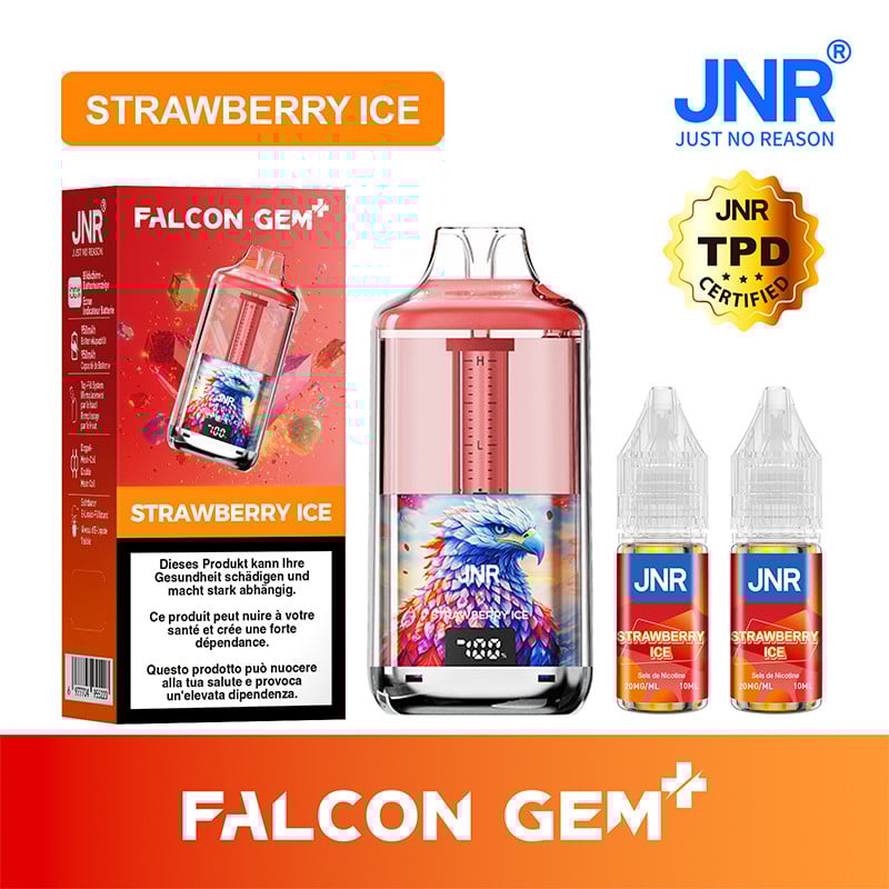 SPV B2B - Kit Falcon GEM+ 30K - Strawberry Ice - JNR