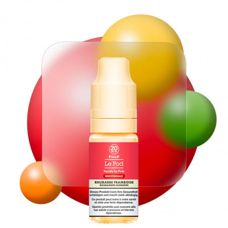 elfbar nachfüll pod läuft aus E-liquide Goût Rhubarbe main image 1