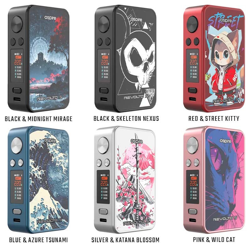 Revolto S Box - Special Edition - Aspire - All colours