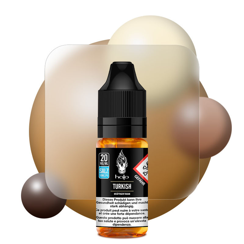 E-liquide Turkish - Sels de Nicotine - Halo | 10 ml