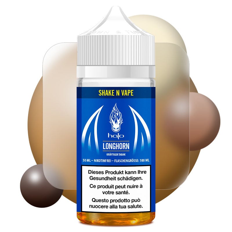E-liquide Halo Longhorn Shake N Vape | Freevap