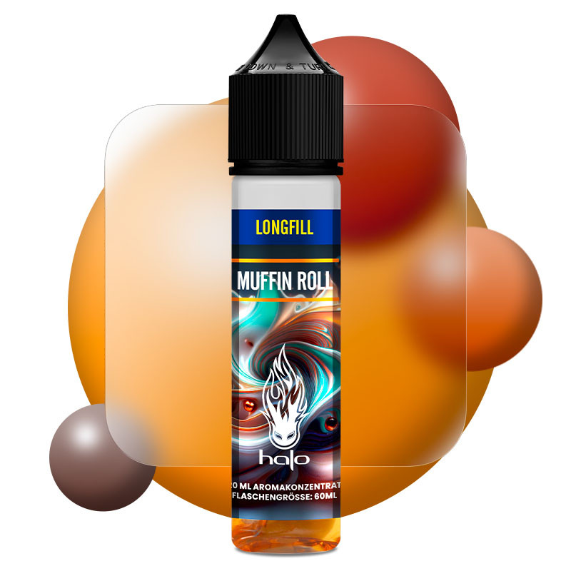 E-liquide Halo Muffin Roll Longfill | Freevap