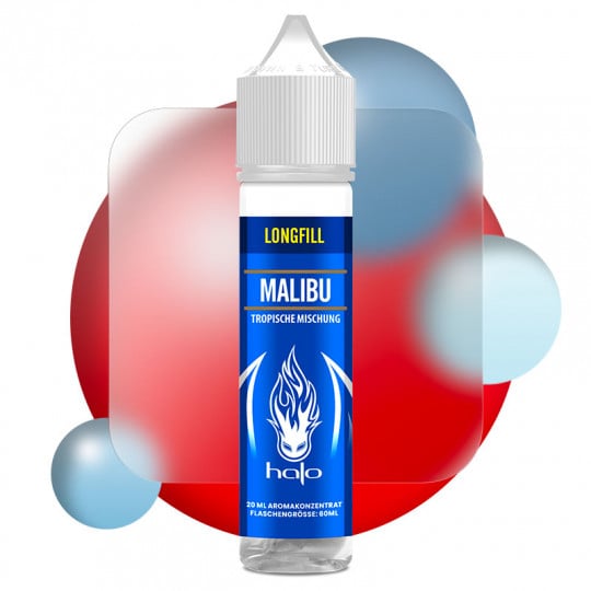 Malibu - Halo | Longfill 20 ml in 60 ml