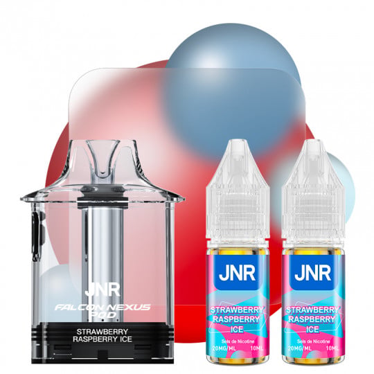 Cartouche Falcon Nexus 55K - Strawberry Raspberry Ice - JNR