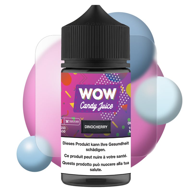 Dinocherry - WOW Candy Juice by Made in Vape | 100 ml