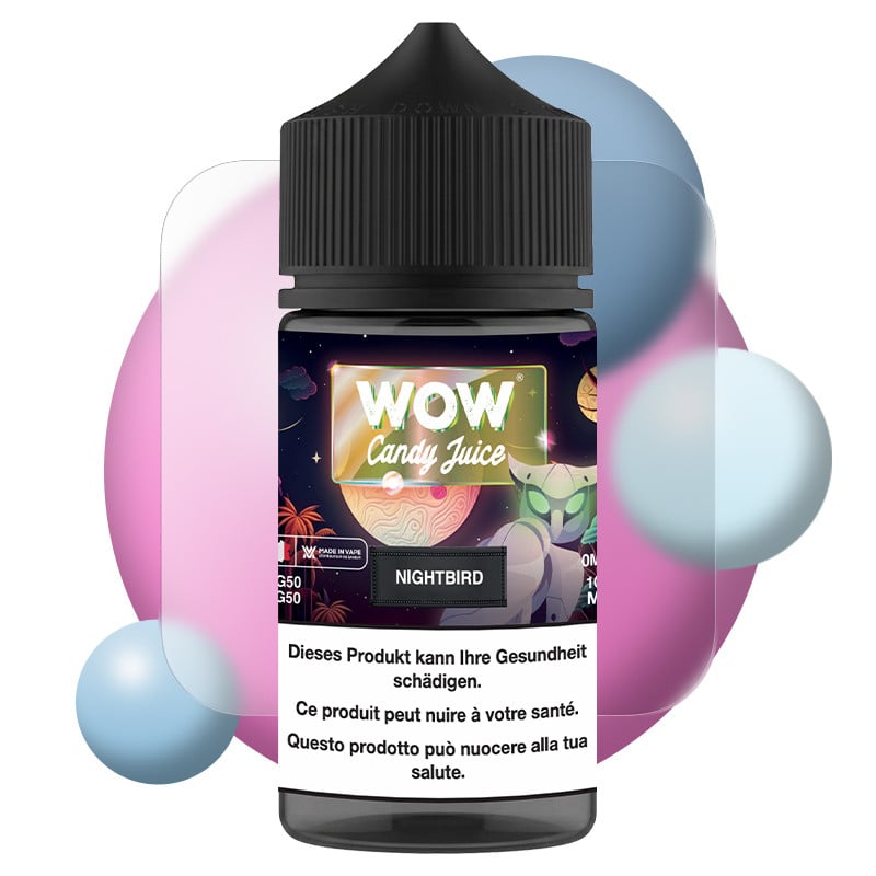 Night Bird - WOW Candy Juice by Made in Vape | 100 ml