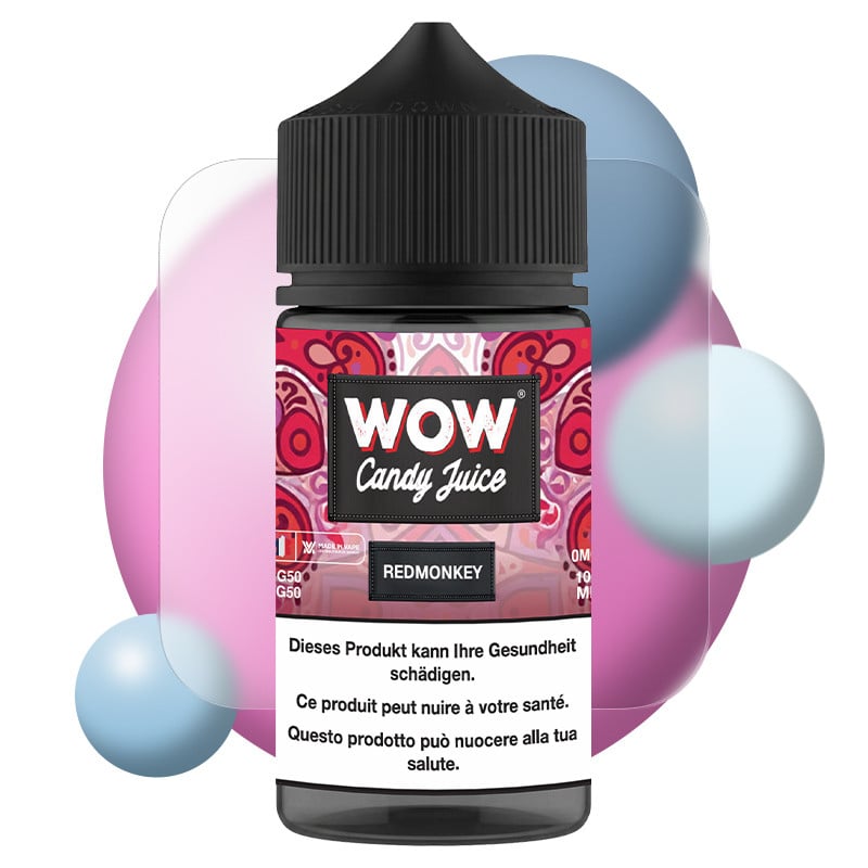 Red Monkey - WOW Candy Juice by Made in Vape | 100 ml