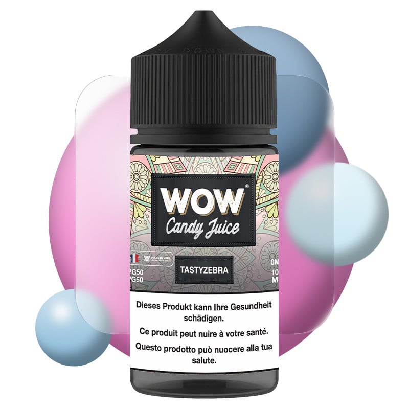 Tasty Zebra - WOW Candy Juice by Made in Vape | 100 ml