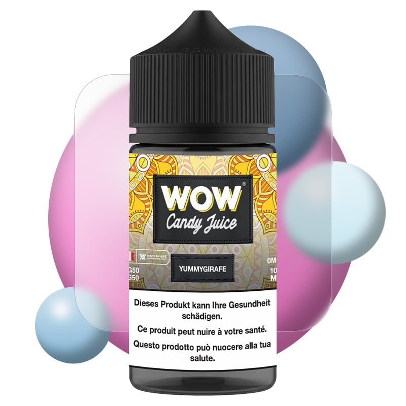 Yummy Giraffe - WOW Candy Juice by Made in Vape | 100 ml