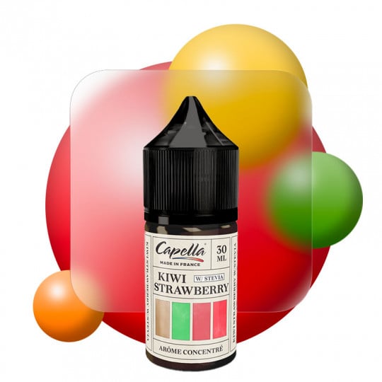DIY Concentrate Kiwi Strawberry With Stevia - Capella France | 30 ml