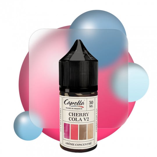 Concentré DIY Cherry Cola V2 - Capella France | 30 ml