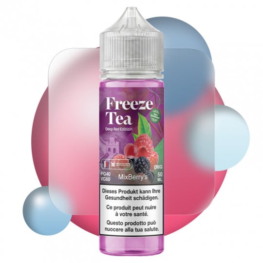 Mix Berry's - Freeze Tea Deep Red Edition | 50 ml in 70 ml