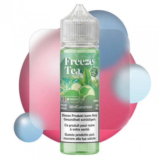 Mint Cucumber - Freeze Tea | 50 ml in 70 ml