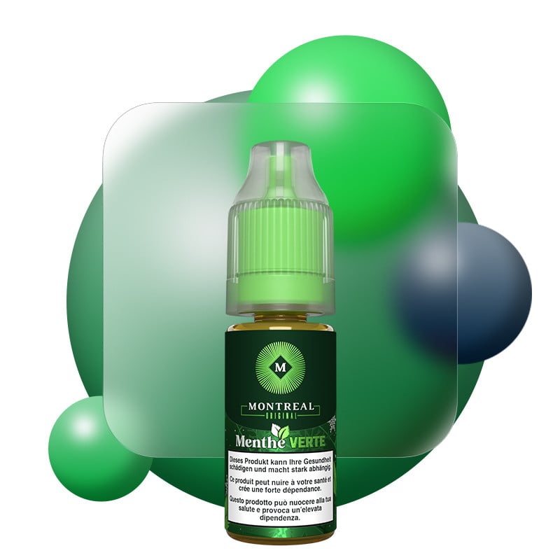 Grüne Minze – Salt – Montreal Original | Freevap