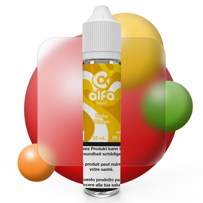 E-liquide Pêche - Boissons - Alfa | 50ml