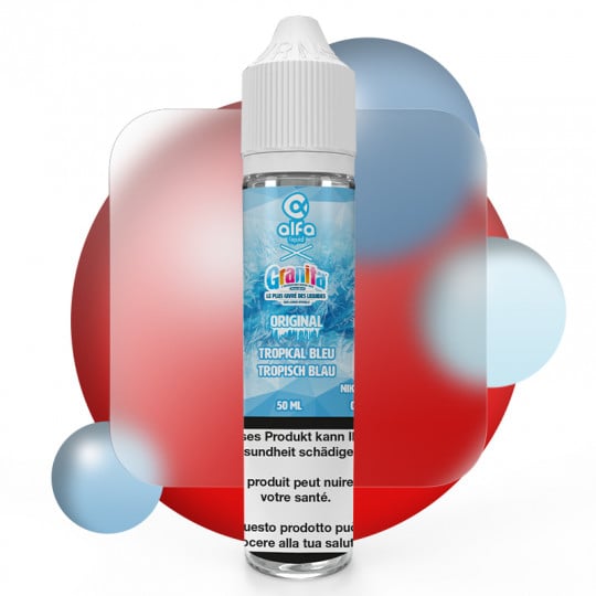 Tropical Bleu - Granita by Alfaliquid | 50 ml "Shortfill 75 ml"