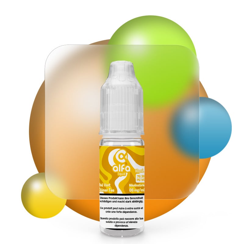 E-Liquide Thé Vert - Boissons - Alfa | 10 ml