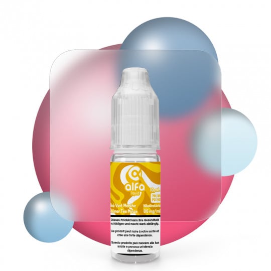 Thé Vert Menthe - Alfaliquid | Boissons | 10 ml