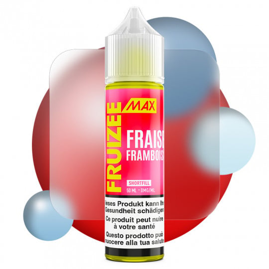 Erdbeere-Himbeere – Fruizee Max by Eliquid France | 50 ml in 70 ml