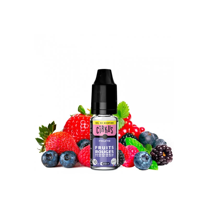 Red Fruits - Nicotine salts - CirKus by VDLV | 10ml - 10 mg