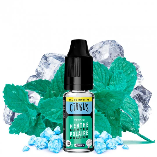 Menthe Polaire - Sels de nicotine - CirKus by VDLV | 10ml - 10 mg