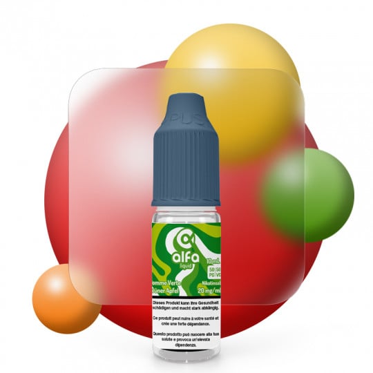 Grüner Apfel – Salt – Alfaliquid | Fruchtig | 10 ml