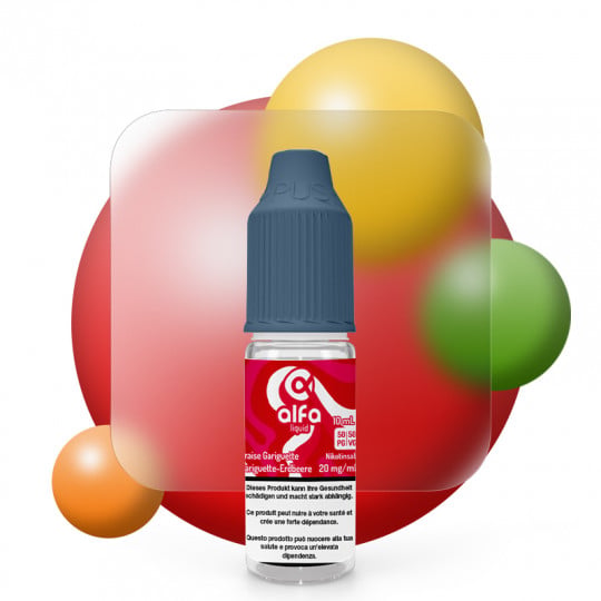 Fraise Gariguette – Salt – Alfaliquid | Fruits Rouges | 10 ml
