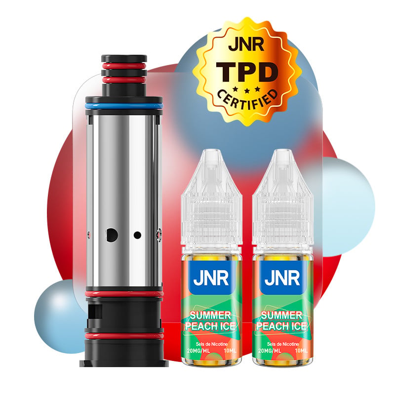 Résistance Falcon Infinity 55K + E-liquides Summer Peach Ice – JNR