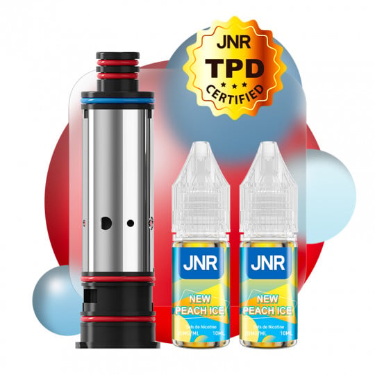 Résistance Falcon Infinity 55K + E-liquides New Peach Ice – JNR