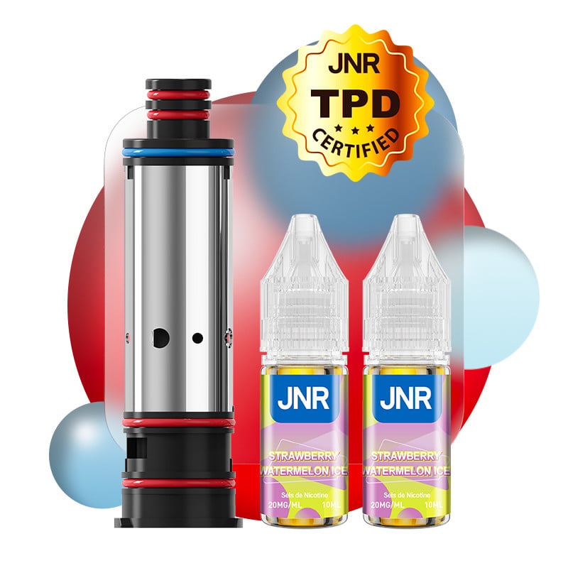 Falcon Infinity 55K Coil + Strawberry Watermelon Ice E-liquids – JNR