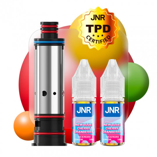 Résistance Falcon Infinity 55K + E-liquides New Blue Cherry Cranberry – JNR