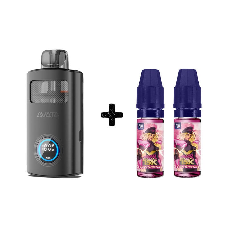Pack Avata + 2 E-liquides Lady Shigeri X Fighter 15K