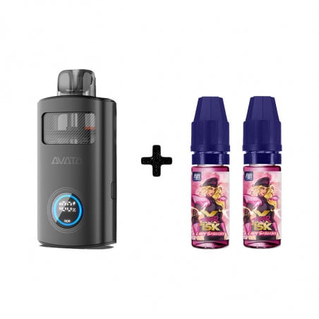 Pack Avata + 2 E-liquides Lady Shigeri X Fighter 15K