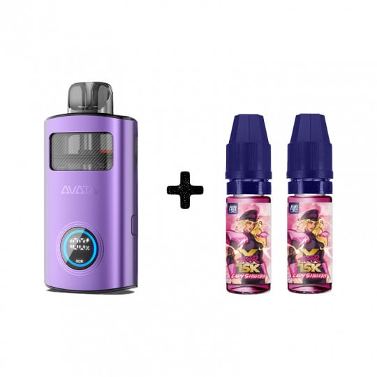 Pack Avata + 2 E-liquides Lady Shigeri X Fighter 15K