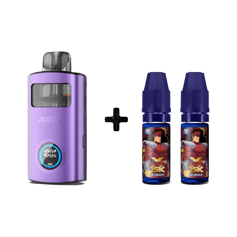 Pack Avata + 2 E-liquides Shigeri X Fighter 15K