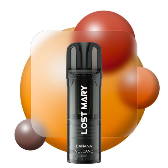 Pod-Kartuschen Wavi – Banana Volcano – Lost Mary | 2er Pack