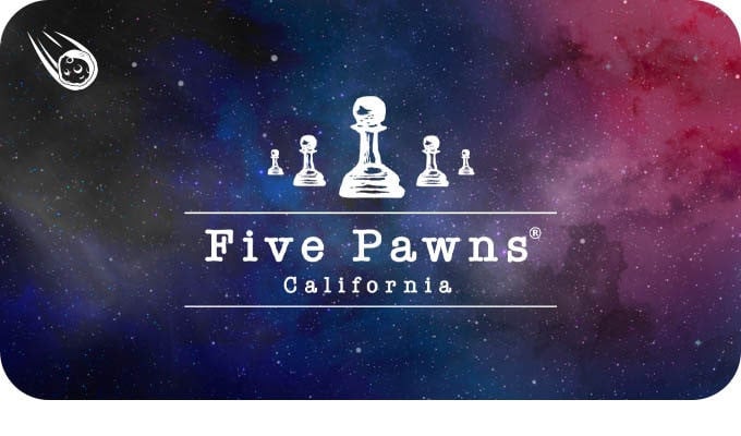 Five Pawns E-liquid Kalifornien - Reifung im Eichenfass - Schweiz